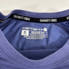Lot 5 Carhartt Force Workwear T Shirts Men’s Size XLT Tall 104616 Stretch READ!