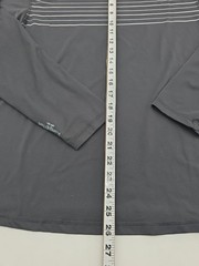 Hang Ten Longsleeve UPF50+ Shirt Men Small Black Spell-out.#39850