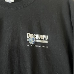 Jerzees Discovery 100% Cotton Men’s Black Graphic Cotton T-Shirt L 2005