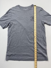 Travis Mathew Shirt Mens Medium Gray California Palm Tree Graphic Tee Tagless