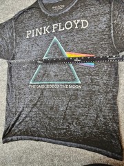 Pink Floyd Dark Side of the Moon Burnout Graphic Band T-Shirt Men’s Large L