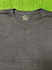Nike Standard Fit Blue Big And Tall Plain Blank Irregular T Shirt Size 4XL