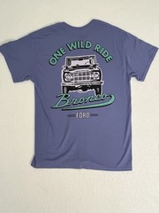 Ford T-shirt, Ford Bronco Tee, Cars & Trucks Shirt, Purple L Large