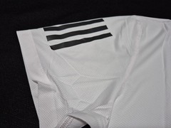 Adidas Mens OWN THE RUN Shirts S/S Training White Blackr- Jersey Jogging IK7436