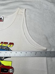 Vintage Pontiac Firebird Trans Am Car Shirt Size L 20 x 28 Tank Top 80s 90s