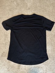 Cuts Clothing Short Sleeve Curve-Hem Shirt Mens XL (BLACK) Pyca Pro
