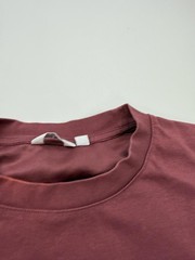 Uniqlo U Shirt Mens Medium Purple AIRism Relaxed Fit Cotton Tee Lightweight