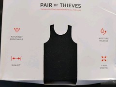 Pair of Thieves Black Tank, 2-Pack Size XL ,Super Soft, *Slim Fit, Tagless