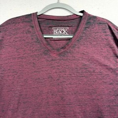Buckle Black T-Shirt Mens XL Burgundy Black Heather Everyday Performance Active
