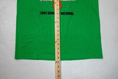 VTG Fruit of the Loom T-shirt Medium ABA Miami On Your Mind 2001 Summer National