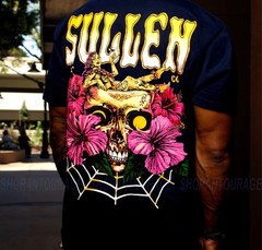 Sullen Art Collective Skulloha Premium Fit SCM8156 Short Sleeve T-shirt For Men
