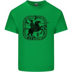 Odin Wotan Vikings Valhalla Norse Mythology Mens Light Cotton T-Shirt