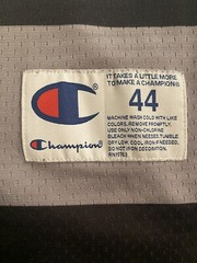 Champion #19 Champion Logo Hockey Jersey Sz L (44) (25in W X 30in L) Black