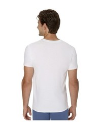 6-Pack HANES Men’s Size L Cotton Stretch T-Shirts Crewneck Undershirts – White