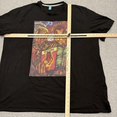Spreadshirt Shirt Mens 4XL Black Horror Comic Biguns Graphic Tee T-Shirt
