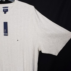 G.H. Bass and Co. Men’s XL Short Sleeve Shirt Premium Tee Heather Oatmeal NEW