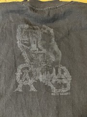 Weiv Gear California State Noir Bear Graphic Print Tee Men’s Size 3XL, USA Made
