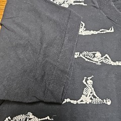 Fashion Victim Skeletons XL T-Shirt Vtg Single Stitch Made In Usa Glows IN Dark