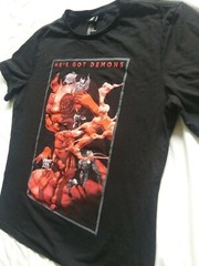 Hellboy Movie T Shirt 2019 Promo Promotional Mike Mignola Hes Got Demons s Large
