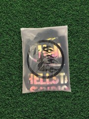Hellstar Men’s Black Graphic Print Crew Neck Short Sleeve T-Shirt Logo