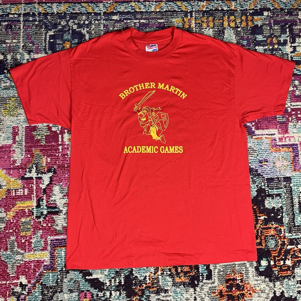 Vintage Men’s Hanes Heavyweight 50/50 XL USA Pop Art Graphic Single Stitch