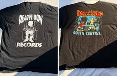 Death Row Records & Boyz N The Hood Graphic T-Shirt Bundle Black Mens XL