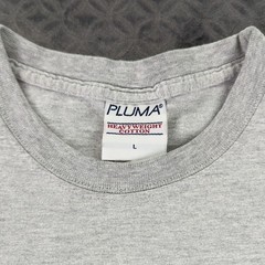 Pluma Shirt Long Sleeve Heavyweight Cotton Crewneck Gray Men Large