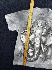 The Mountain Shirt Mens Large Elephant Ganesh Graphic Art Hindu Yoga Tee T-Shirt
