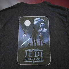 Star Wars Jedi Survivor T-shirt 2023 Respawn Dev Team crew shirt – Mens Medium