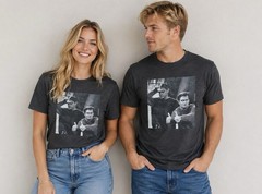 friends tv show t shirt Medium Black