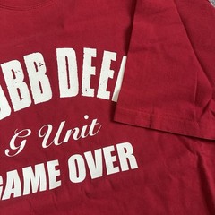 Men’s Vintage Y2K Mobb Deep G Unit 50 Cent MOP Game Over Hip Hop Rap T Shirt XL