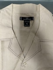 Vintage GOD BODY Loose Linen Long Pants Set 2XL Shirt with 40 waist pants