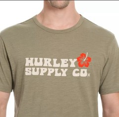 Hurley Men’s Graphic Tee, 2-pack – GREEN/ORANGE Or Blue/ Dark Blue You Pick Size
