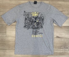 Vintage G-Unit 50 Cent Rap Tee Mens XL Gray Shirt Hip Hop Grunge Goth Skater Y2K
