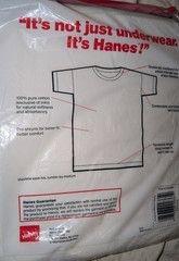 VTG 1989 HANES Crew Neck T-Shirts Men’s Sz Large White 3 Pack NOS 100% Cotton