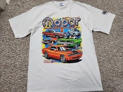 2006 Gildan Mopar Nationals 26th Annual Tee Double Sided Graphic Large