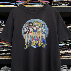 1998 Sailor Moon Classic T-Shirt Black XL