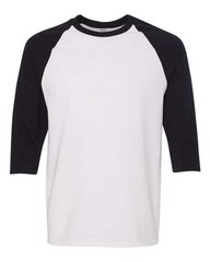 Gildan Unisex Heavy Cotton™ Raglan Three-Quarter Sleeve T-Shirt – 5700