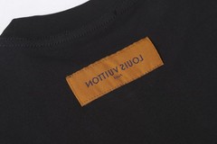 men casual round neck short sleeve men black T-shirt size M/L/XL
