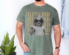 Custom Dad Photo Shirt Personalized Fathers Day Gift Vintage Tee