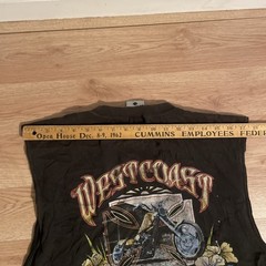 West Coast Choppers CFL Jesse Who Tank Top Long Beach UNI Rare Vintage 3 XL