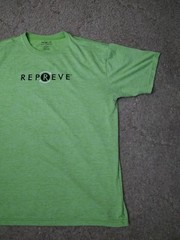 Men’s Repreve Lime Green Short Sleeve T-Shirt Size XL Made In USA