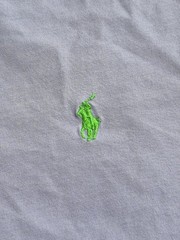 Polo Ralph Lauren Crew Neck Modern Classic-Fit Shirt Mens XL PURPLE GREEN PONY