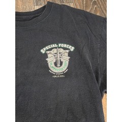 7.62 Design US Army Special Forces T-Shirt Black De Oppresso Liber Large 2009