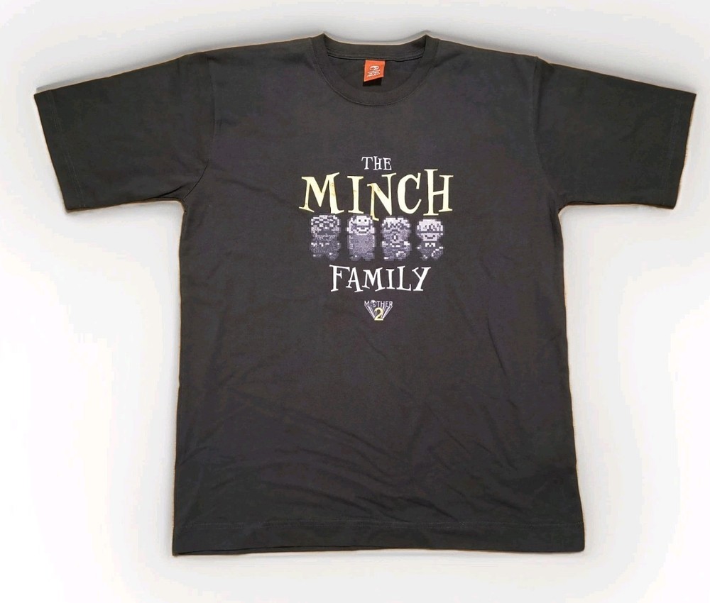 Hobonichi Official Earthbound Minch Family shirt XL Mother 2 Nintendo Japan