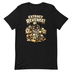 Extract Revenge T-Shirt Funny Baking Horror Tee Vanilla vs Almond Baker Gift