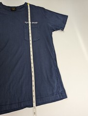Dark Seas Division Blue T-Shirt Mens S Pacific Atlantic Crew Neck Crap Graphic