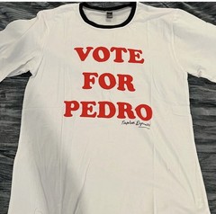 Vote For Pedro White/Black Men’s Ringer T-Shirt Size 2X