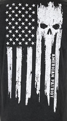 Howitzer Style Men’s T-Shirt PATRIOT TORN Military Grunt S M L XL 2XL 3XL 4XL