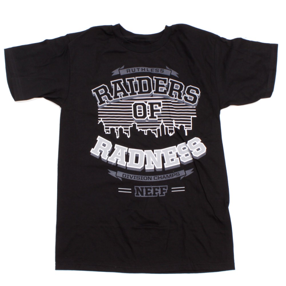 Neff Radness Short Sleeve T-Shirt, Men’s Medium, Black